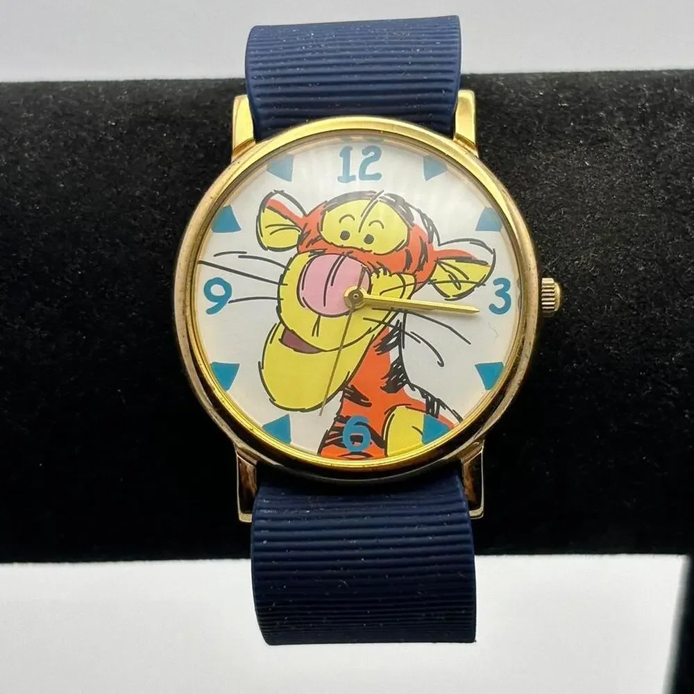 Gold tiger watch